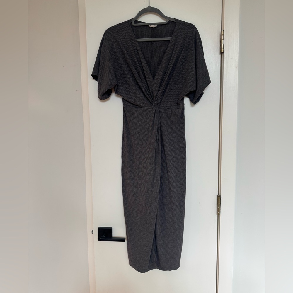 Hem & Thread Gray Dress